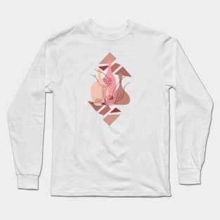 Air Dry Clay Artist - Abstract Pottery Sculptor Long Sleeve T-Shirt